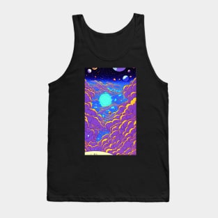 Planetary Cloudscape Tank Top